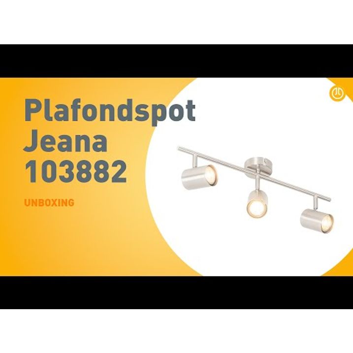 Moderna plafonska lampa od čelika sa 3 podesive lampe - Jeana