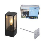 Lampe-d'extérieur-sur-pied-noire-avec-fumée-40-cm-IP44---Charlois