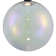 Lampă-suspendată-de-design-neagră-cu-sticlă-curcubeu-35cm---Mallon