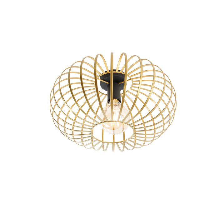 Smart Deckenleuchte Gold 39 cm inkl. Wifi G95 - Johanna