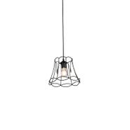 Lampă-suspendată-retro-neagră-25-cm---Granny-Frame