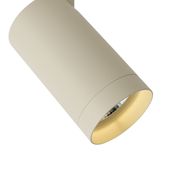 Foco-moderno-beige-para-sistema-de-riel-monofásico-GU10-70mm---Iconic-Jeana-Luxe