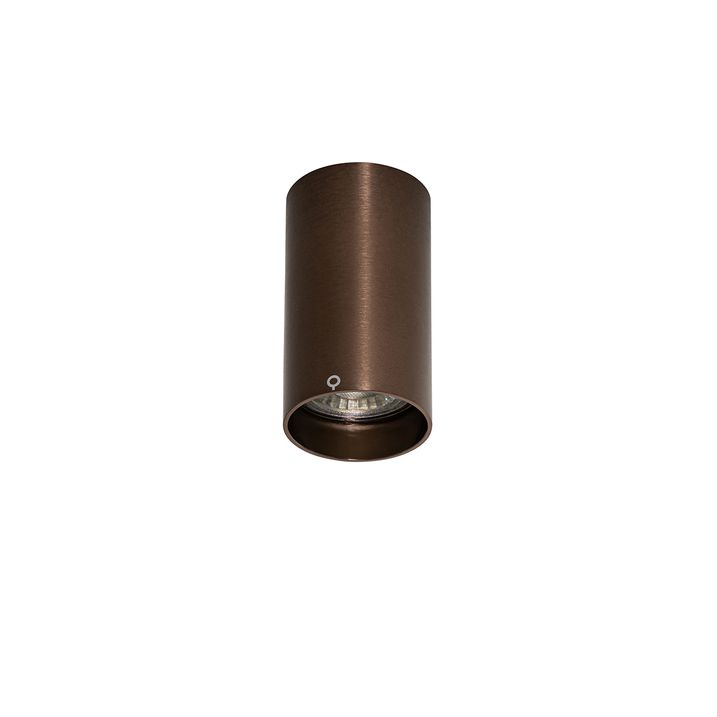 Spot moderne bronze foncé 5,5 cm - Tuba