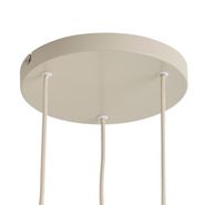 Moderne-hanglamp-beige-met-ronde-kap-3-lichts---Concerto