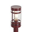 Moderne-Außenleuchte-Dunkelrot-80cm-IP44---Gleam