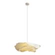 Japandi-hanglamp-beige-met-stoffen-kap-80cm---Papel