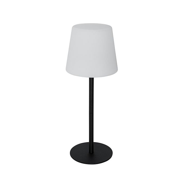 Set de 2 lămpi de masă negre reîncărcabile 40 cm IP54 - Jude