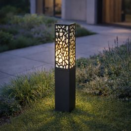 Moderne Aussenpollerleuchte schwarz 60 cm IP44 - Nicole