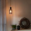 Vintage-hanglamp-zwart-met-smoke-glas---Vidra
