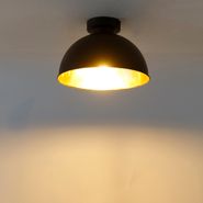 Plafonnier-intelligent-noir-avec-or-28-cm-avec-Wifi-A60---Magnax