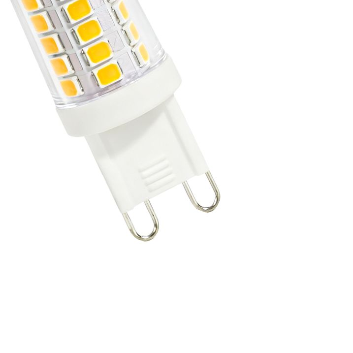 Set di 5 lampadine LED G9 trasparenti 3,5W 480 lm 3000K