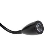 Wandlamp-zwart-met-flexarm-en-kap-oranje-met-gouden-binnenkant-18cm---Brescia-Combi