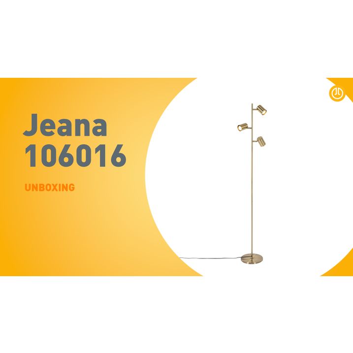 Modern állólámpa bronz 3-lámpás - Jeana