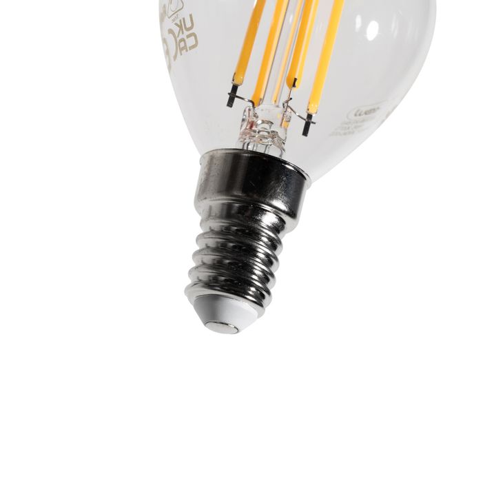 Set od 5 E14 Zatamnjivih LED Filament Sijalica G45 Providne 4W 470 lm 2700K