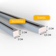 Modern-Track-Lighting-System-with-6-White-Pendant-Lights-1-Phase---Slimline-Keno