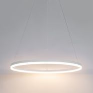 Lampada-a-sospensione-di-design-bianca-80-cm-con-LED-dimmerabile-a-3-livelli---Anello