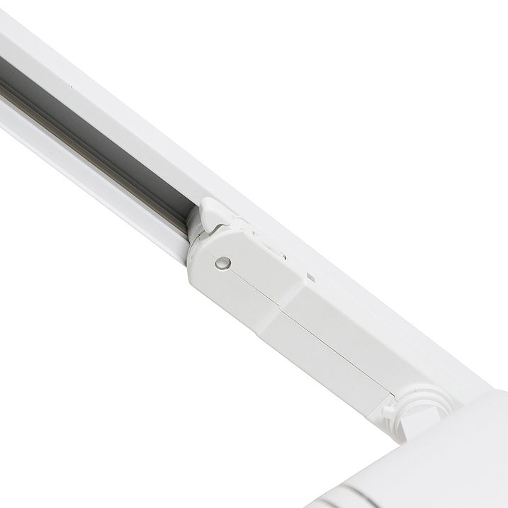 Modern 3 fázisú sínrendszer fehér 4 spotlámpával 3000-4000K - Ruler 38