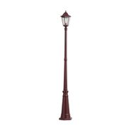 Lanterna-da-esterno-classica-rosso-scuro-213-cm-IP44---Havana