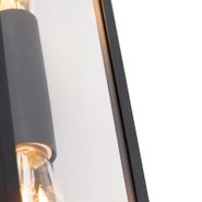 Průmyslová-nástěnná-lampa-černá-38-cm-2-světlo-IP44---Charlois