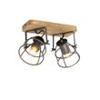 Industriell-spotlampe-mørk-grå-med-tre-justerbar-2-lys---Arthur