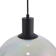 Lampă-suspendată-de-design-neagră-cu-sticlă-curcubeu-35cm---Mallon