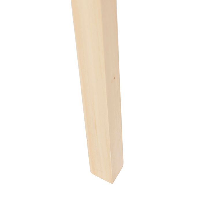 Stojací lampa stojan dřevěný s pepřovým stínítkem 50 cm - Puros