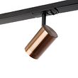 Sistema-a-binario-monofase-bronzo-scuro-con-4-faretti-e-alimentatore-quadrato---Jeana