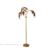 Lampadaire-vintage-doré-193-cm-3-lumières---Botanica