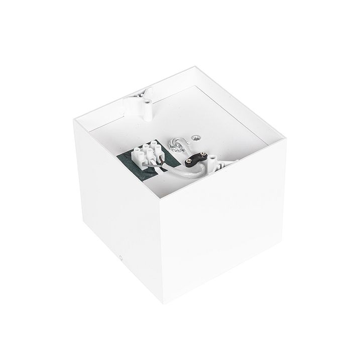Tasarım Yüzeye Monte Spot Beyaz Kare GU10 111mm - Box