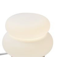 Lampă-de-masă-Japandi-bej-cu-sticlă-opală-15cm---Kumo