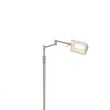 Dizajnerska-podna-lampa-od-čelika-uključujući-LED-sa-dodirnim-dimmerom---Notia