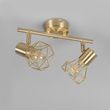 Foco-Art-Déco-de-latón-inclinable-y-giratorio-de-2-luces---Mosh