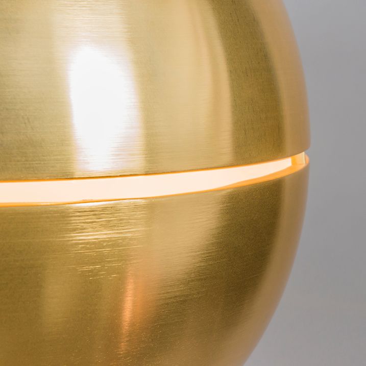 Art deco hanglamp goud bol 50cm - Slice