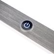 Design-hanglamp-staal-met-touch-dimmer-incl.-LED---Platina