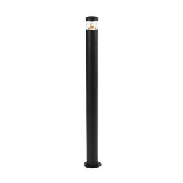 Moderná vonkajšia lampa čierna 100 cm IP44 vrátane LED - Roxy