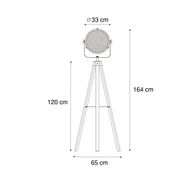 Industriële-vloerlamp-tripod-staal-met-hout-kantelbaar---Emado