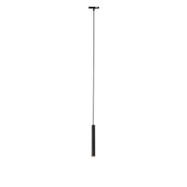 Pendantă modernă neagră pentru sistem de șină monofazat - Slimline Keno