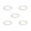 Ensemble-de-5-spots-encastrables-modernes-blancs-avec-LED-IP67---Linsey