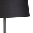 Smart-vloerlamp-zwart-met-zwarte-kap-45-cm-incl.-Wifi-A60---Simplo