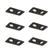 Set-of-6-Rounded-Recessed-Spotlights-Black-GU10-50mm-Swivelling-and-Tilting-IP44-2-Light---Alberto