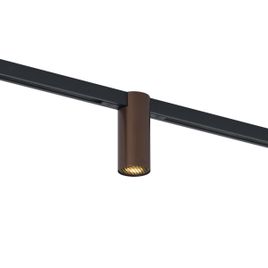 Modern Spotlight Dark Bronze for Track System 1-Phase GU10 35mm - Slimline Nubee Honey