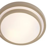 Moderní-stropní-svítidlo-taupe-s-bílou-34-cm-2-světelné-IP44---Walden
