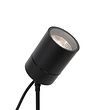 Moderner-Spike-Spot-schwarz-AR70-verstellbar-IP44-–-Solo