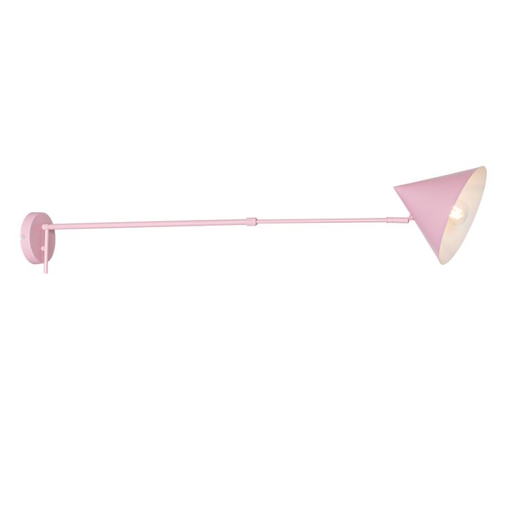 Candeeiro de parede design rosa ajustável - Triangolo