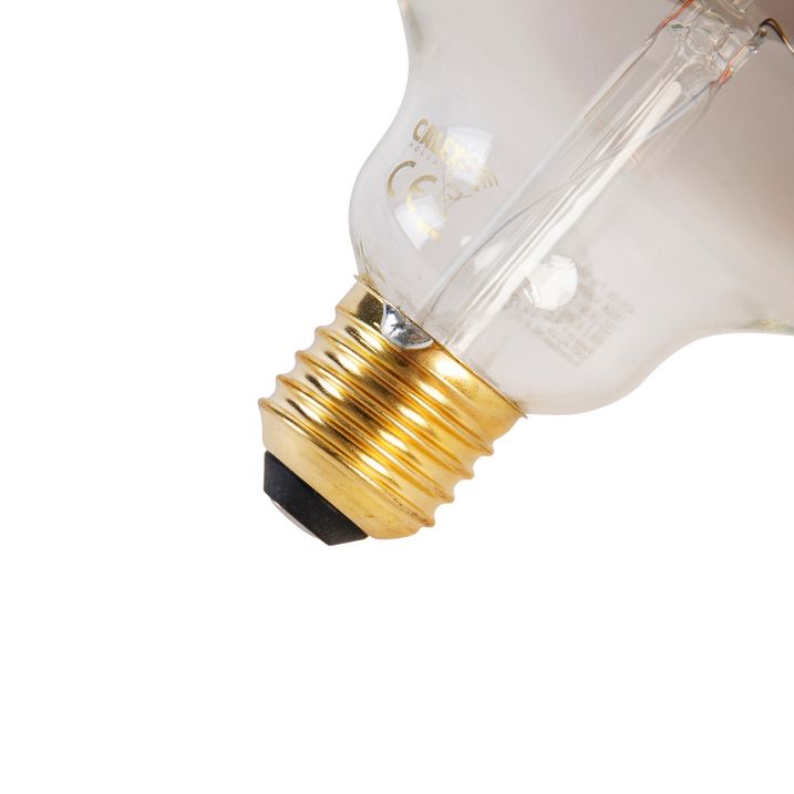 Smart E27 LED lamp G125 smoke 7W 400 lm 1800-3000K