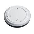 Modern-taklampa-svart-med-vitt-35-cm-2-ljus-IP44---Walden
