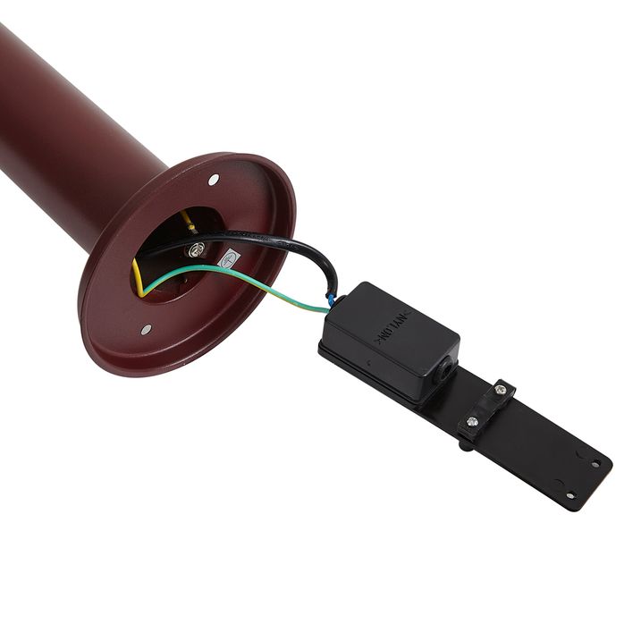 Moderne Außenleuchte Dunkelrot 80cm IP44 - Gleam