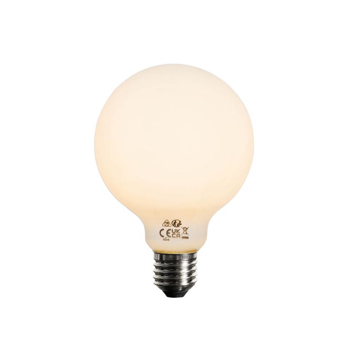 E27 LED sijalica sa funkcijom prigušivanja, opal G95 5W 450lm 2200K