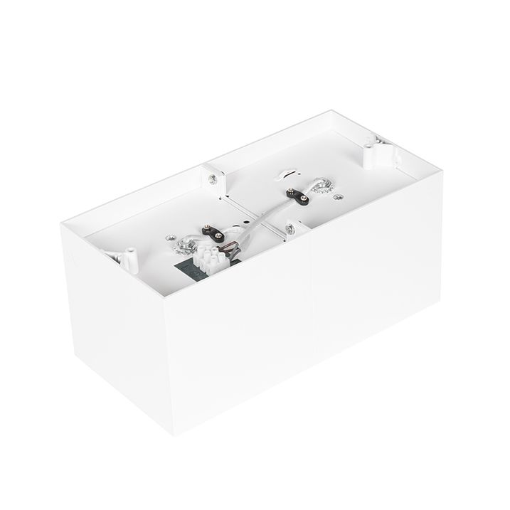 Design spotlight med rektangulær AR111 2-lys - Box