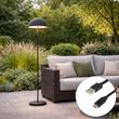 Venkovní-stojací-lampa-černá-dobíjecí-3-stupňový-stmívač---Keira